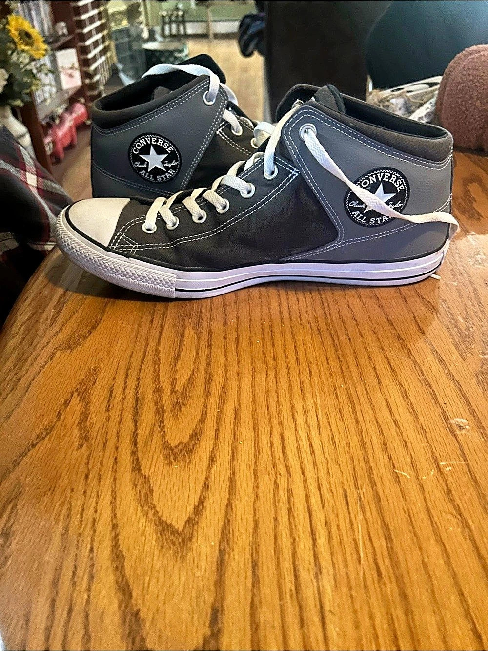 Converse Chuck Taylor All Star High Top Sneakers in Black & White